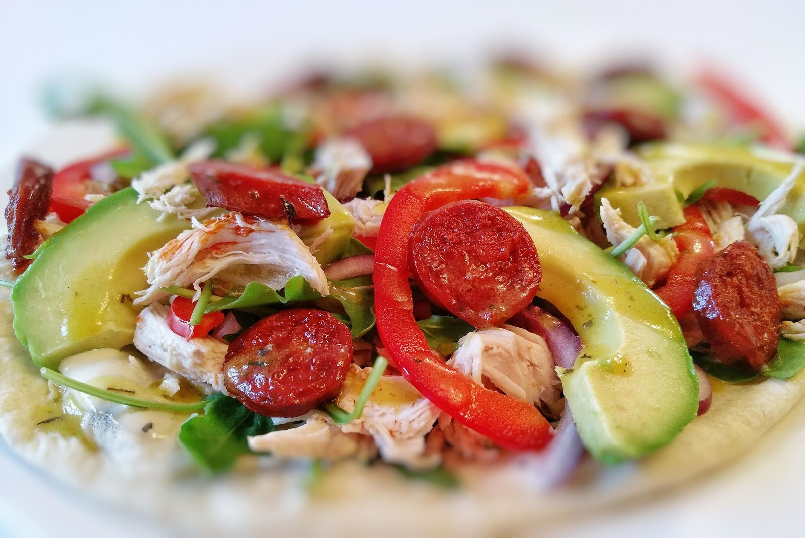 Featured Image of Turkish Style Tuna & Halloumi Salad with Herby Salsa